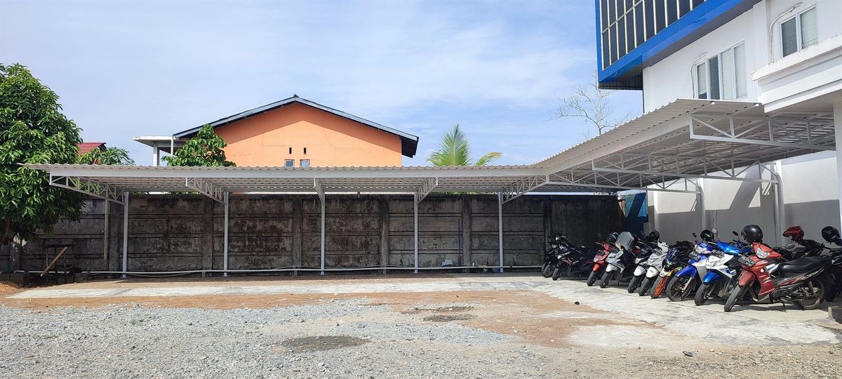 kanopi pak erik podomoro - Dokumentasi Proyek